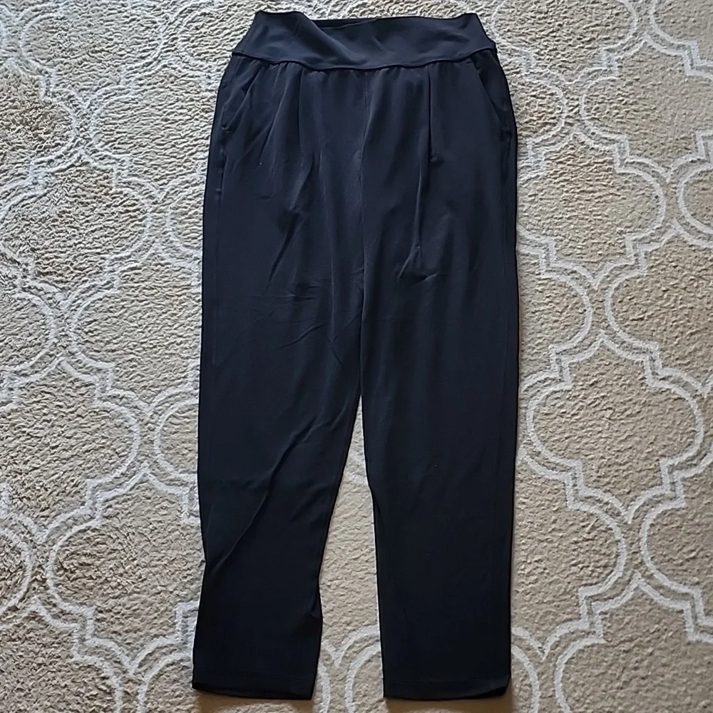 Athleta Elation Black High-Waisted Pants - Picture 3 of 8